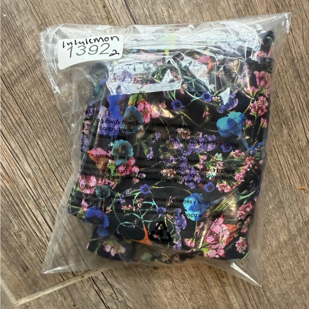 Lululemon Swift Speed High-Rise Tight 21” Flowerscope Black Multi Size‎ 2